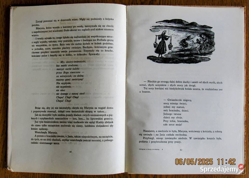 Baśnie góralskie ilustrowane JMSzancera 1958 Bychawka Trzecia