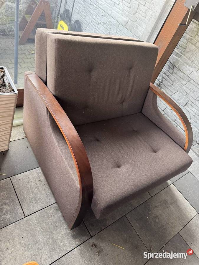 Fotel rozkładany z funkcją spania wielkopolskie Kotlin