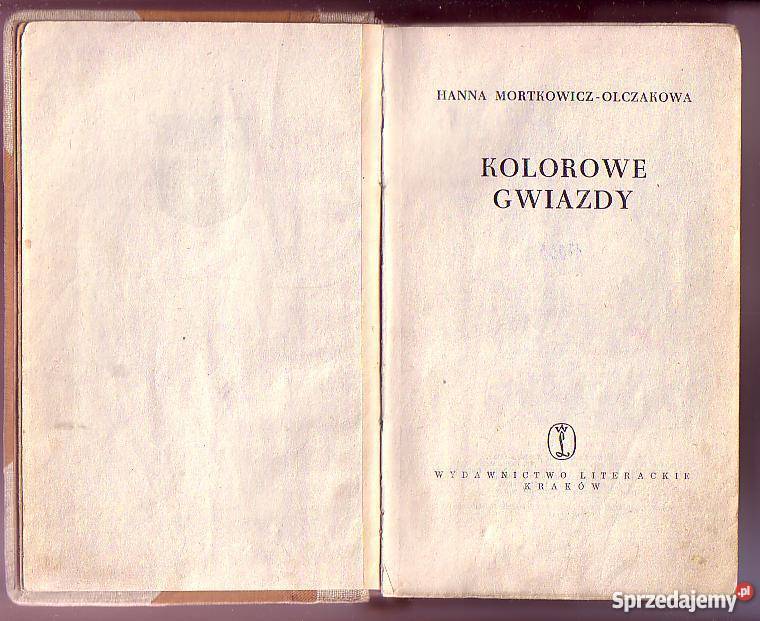 7739 KOLOROWE GWIAZDY HANNA MORTKOWICZ OLCZAKOWA Czyrna
