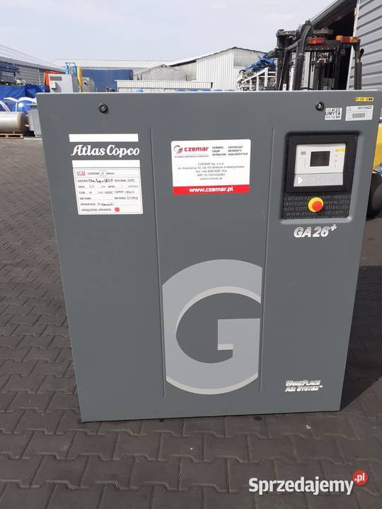 Sprężarka śrubowakompresor Atlas Copco GA26 P 26 Wilków