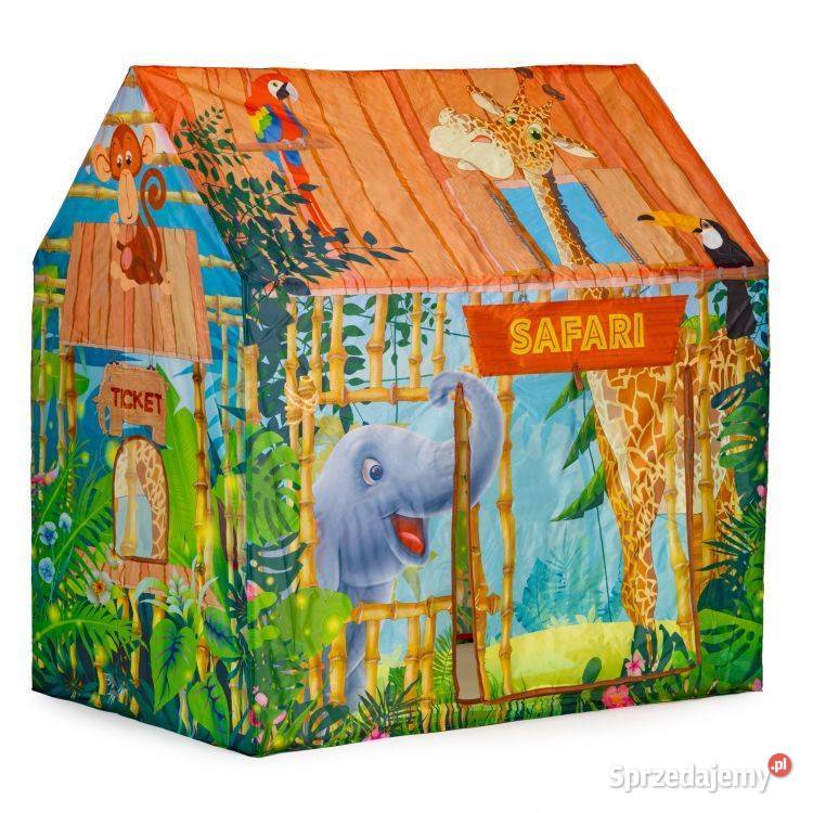 Namiot domek Safari namiocik plac zabaw dzieci Pozostałe Bielsk Podlaski