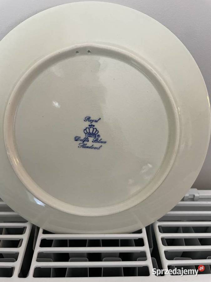 Royal Delfts Blauw talerz 19 Pruszcz Gdański