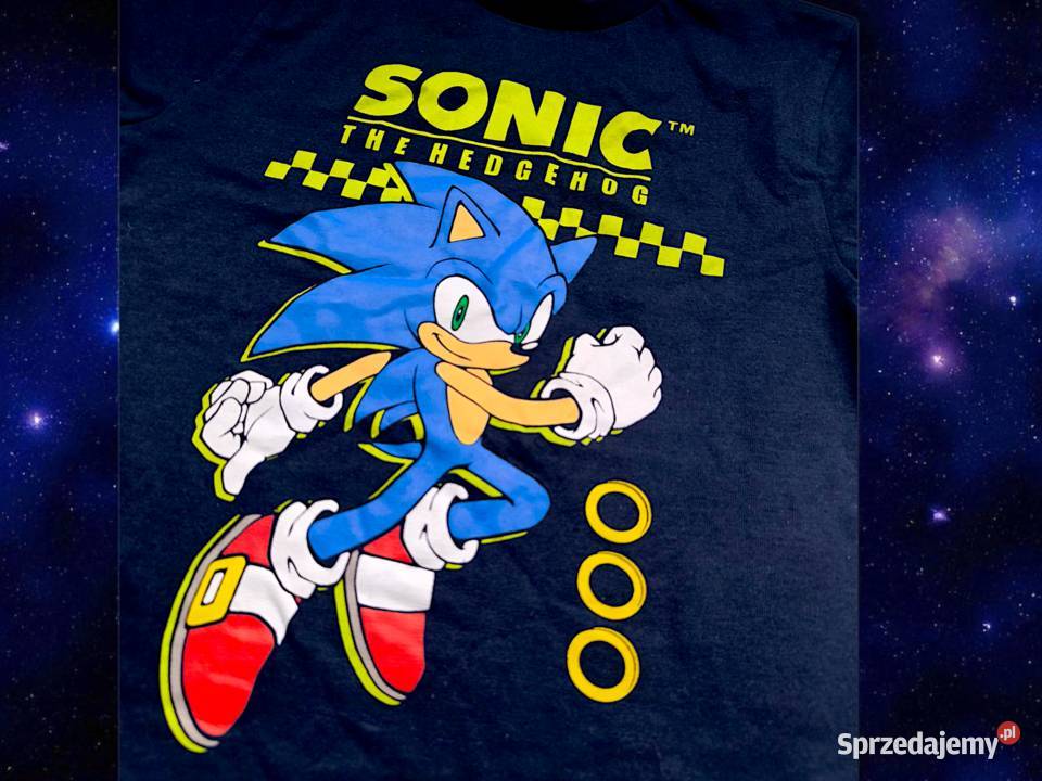Nowa piżama komplet oryginalna Sonic bohater niebieski śląskie Sosnowiec