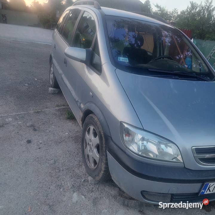 Sprzedam opla zafire uszkodzony Zafira Myślenice sprzedam