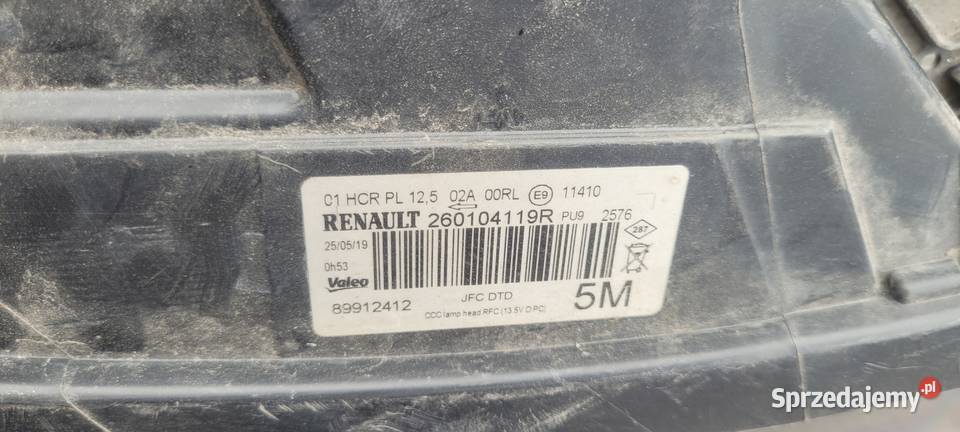 RENAULT ESPACE V FULL LED LAMPA PRAWA REFLEKTOR śląskie Ruda Śląska