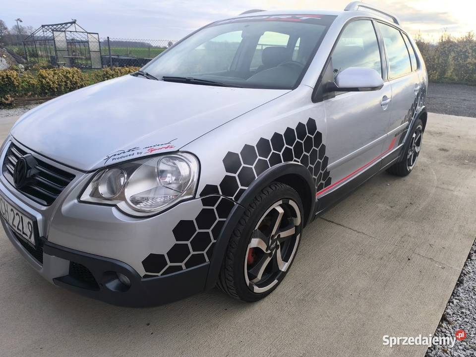 Sprzedam VW polo cross 14 srebrny Polo Głogów sprzedam