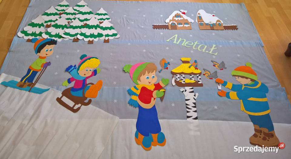 Dekoracje zimowe z brystolu 504102444