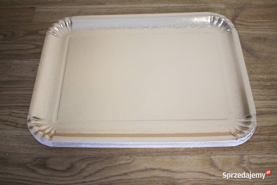 Prostokątne tacki pod tortciasto 30 x 40 Góra