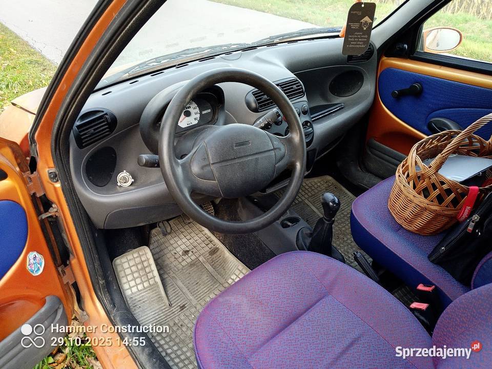 Fiat Seicento 2000r 900 długie OC Seicento Włodawa