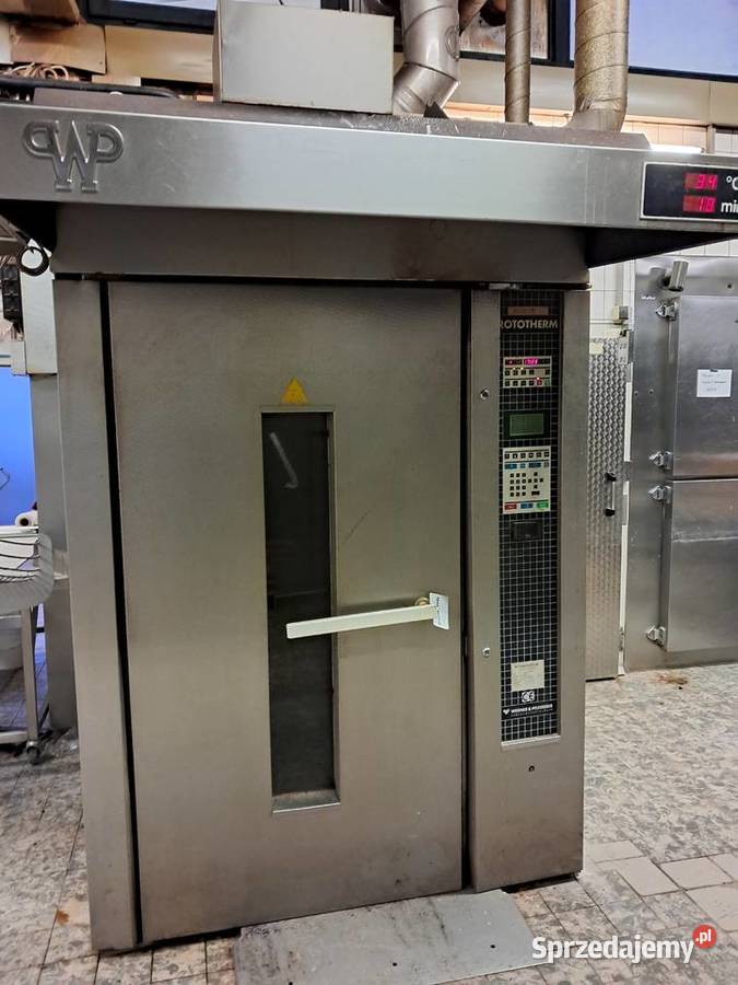 Piec piekarniczy wózkowy obrotowy WP ROTOTHERM Rzeszów sprzedam
