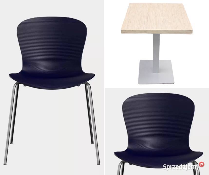 KOMPLET STOLIK do lokalu 2 KRZESEŁKA sprawdz Gastronomia śląskie Pszczyna