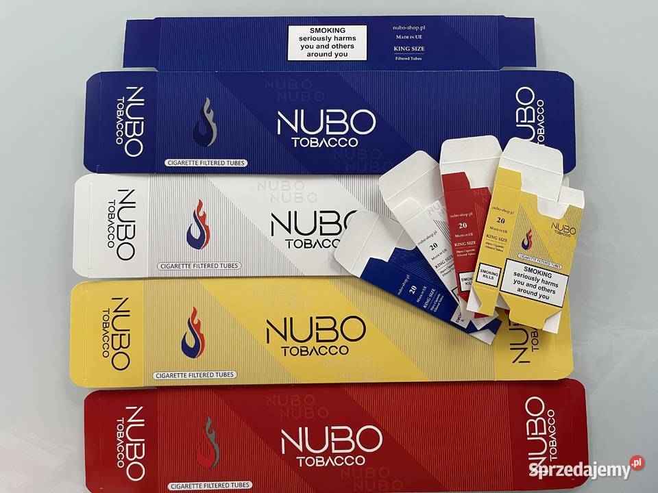 Opakowania paczki na gilzy papierosowe komplet łódzkie Łódź