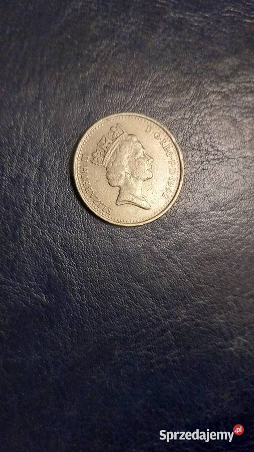 Moneta 10 pence 1992r Golub-Dobrzyń