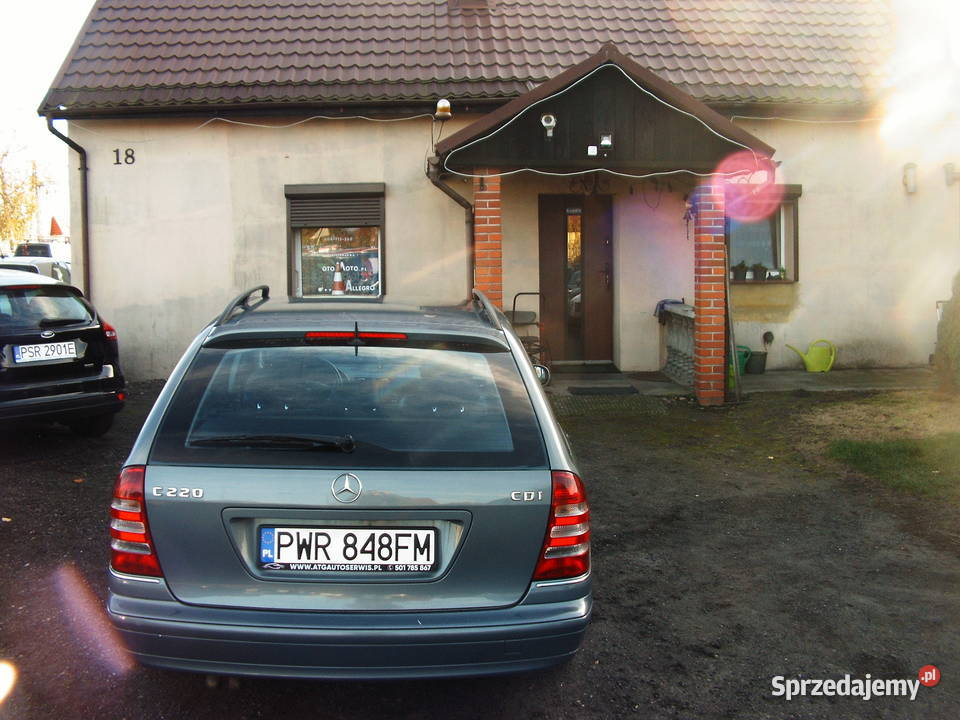 Mercedes C klasa 22 CDI 2005 r wspomaganie kierownicy Września