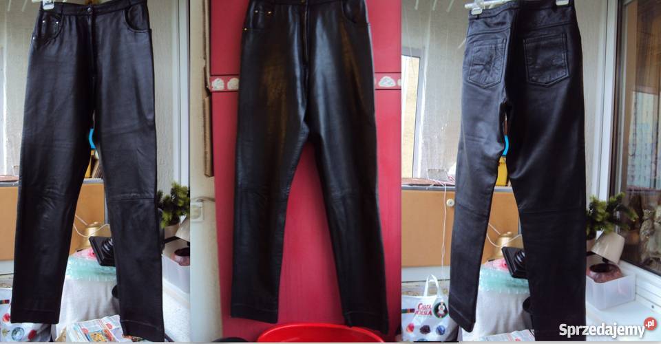 Spodnie skórzane mazowieckie