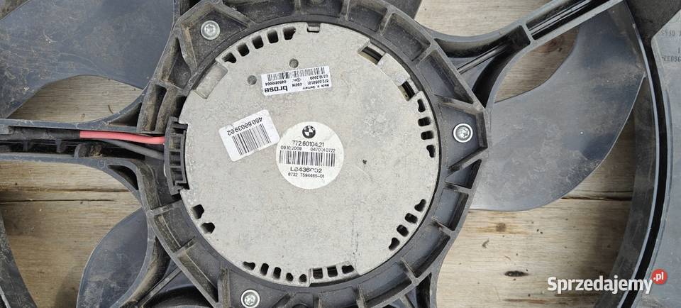 Wentylator chłodnicy wiatrak BMW 5 e60 e61 M47 Siechnice sprzedam