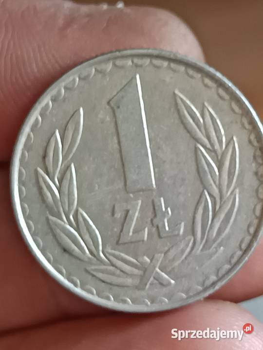 Sprzedam monete 1 zloty 1985 mala skretka Chełm sprzedam