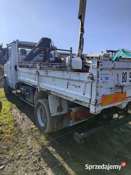 MERCEDES 814D HDS HIAB 0352 Kiper Wywrotka