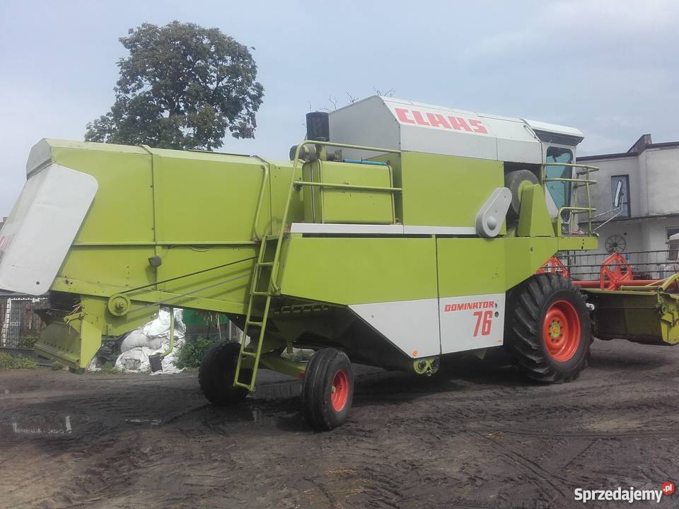 Claas dominator 76 wielkopolskie Ludomy