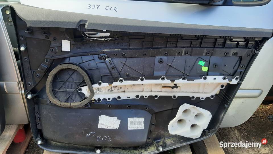 boczek tapicerka drzwi PEUGEOT 308 prawy lewy Dębno
