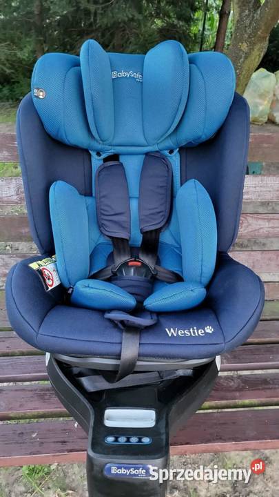 Fotelik samochodowy z bazą obrotowa 0 - 18 kg Wewiórz