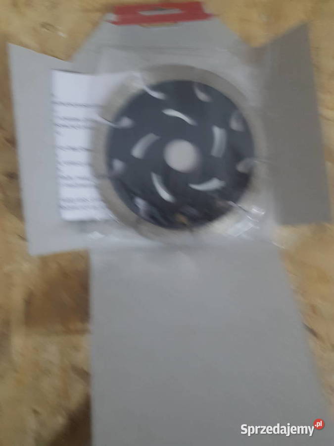 TARCZA 125 mm DIAMENTOWA SEGMENT BETONU KOSTKI Elektryczne Głogowa
