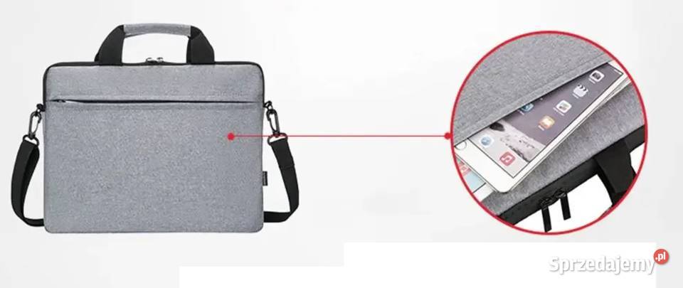 Torba Etui na Laptopa 156 Szara AS Pozostałe Płock