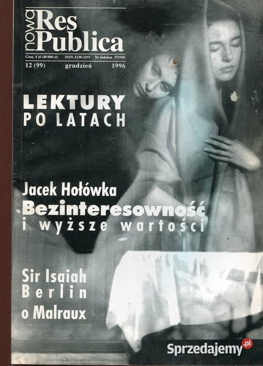 Nowa Res Publica Rocznik 1996 Komplet Kultura i Rozrywka Szczecin