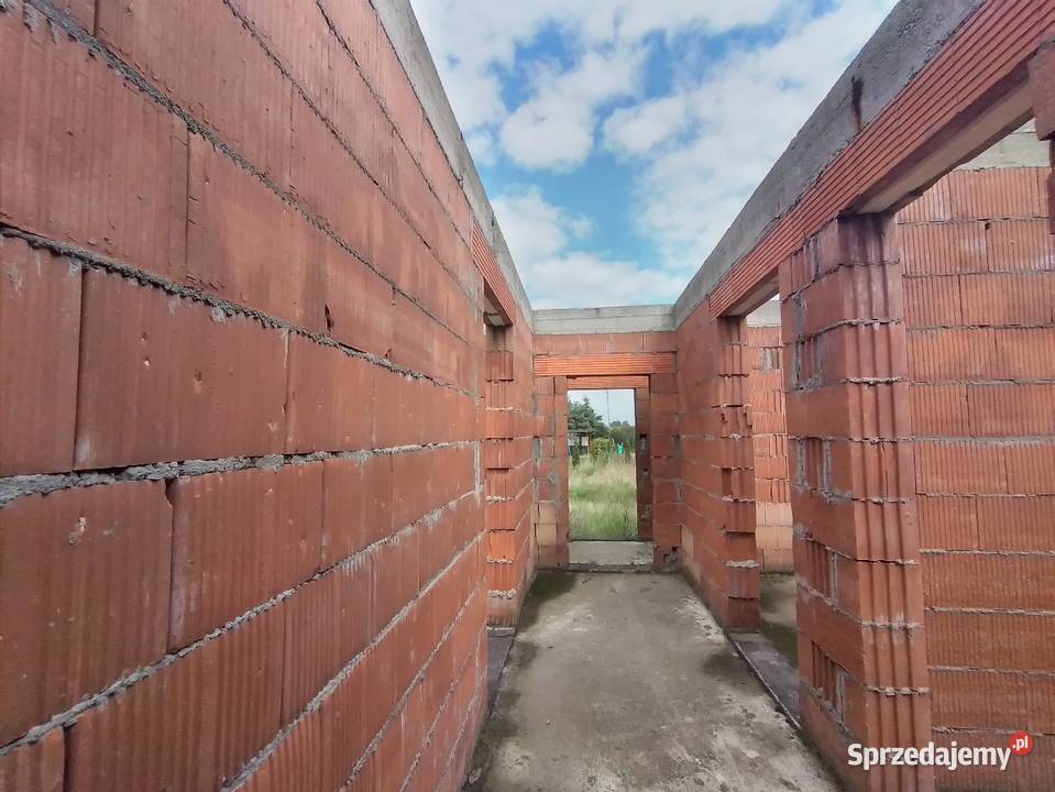 USTROŃdom wolnostojący w stanie surowym otwartym śląskie