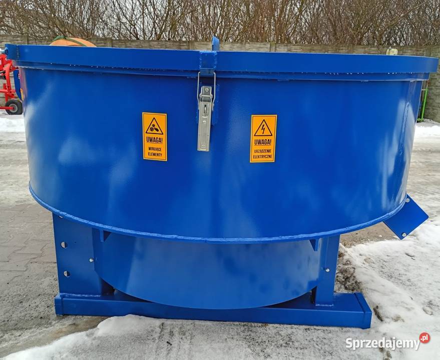 Betoniarka planetarnamikser elektryczna 1000L Łowicz