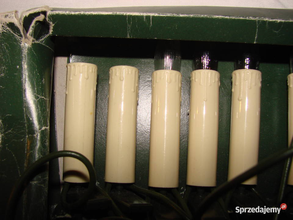 lampki choinkowe PRL Pruszcz Gdański