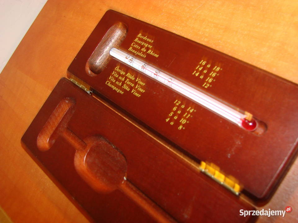 termometr do wina w pudełku pomorskie