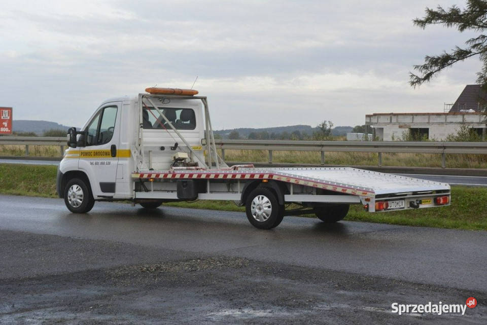 Fiat Ducato 23 JTD autolaweta do 35t pomoc welurowa tapicerka Sędziszów Małopolski