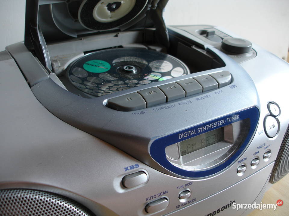 Radiomagnetofon PANASONIC RXD17 Radioodtwarzacze lubuskie Zielona Góra sprzedam