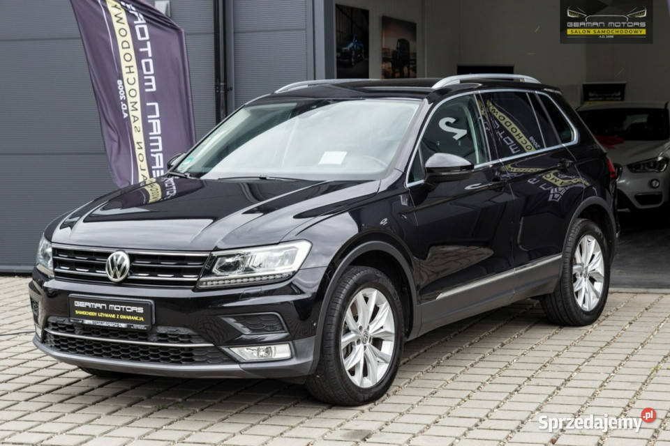 Volkswagen Tiguan Ledy 4x4 Head Up DSG Kamera wspomaganie kierownicy pomorskie Dębogórze