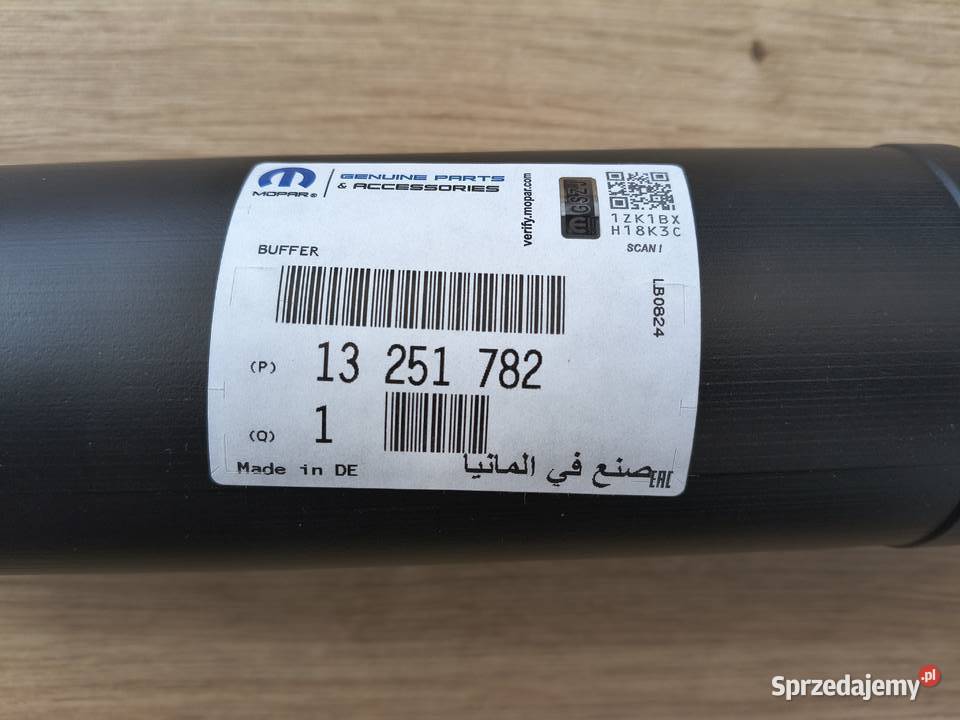 Osłona amortyzatora tył Opel Astra J 13251782 Osłony i odboje