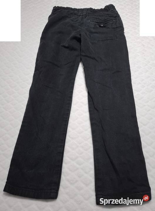 Spodnie chłopięce eleganckie czarne Zara Kids Dla Dziecka Czeladź