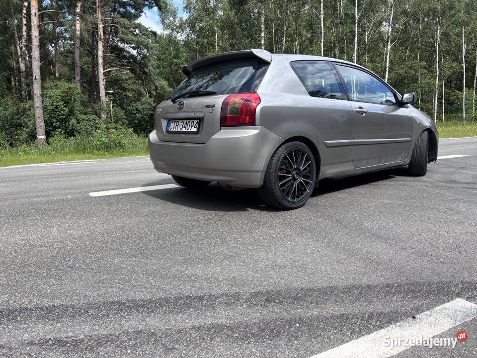 Toyota Corolla E12 18 VVTLI 192 LPG Krobia