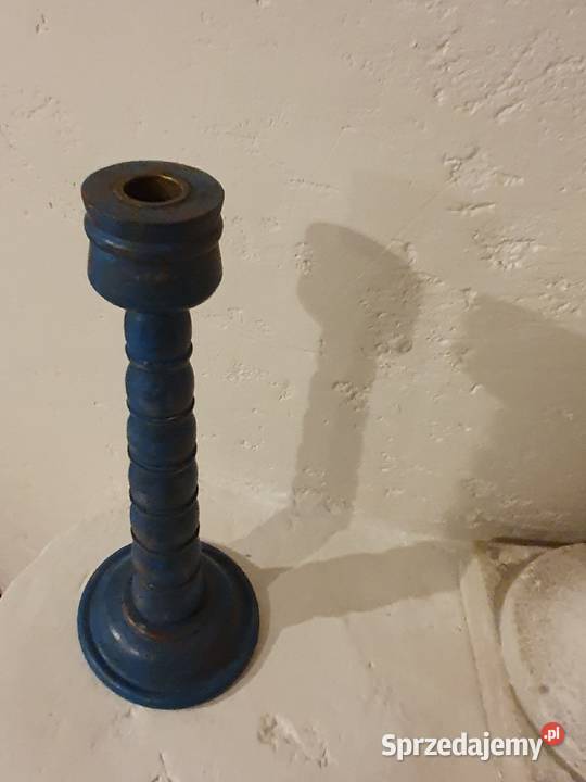 PUDEŁKO SZKATUŁKApokrywka drewno niebieskie Lublin