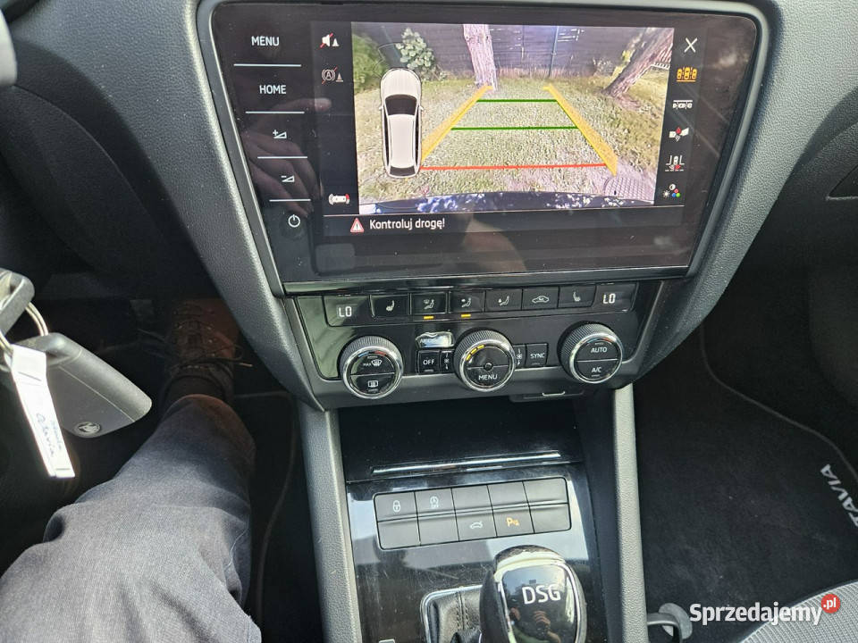 koda Octavia Automat DSG Nawigacja Podgrzewane kurtyny powietrzne
