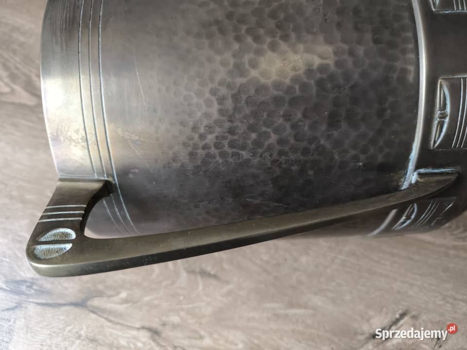 Duży wazon dzban wykonany z mosiądzu waga ponad