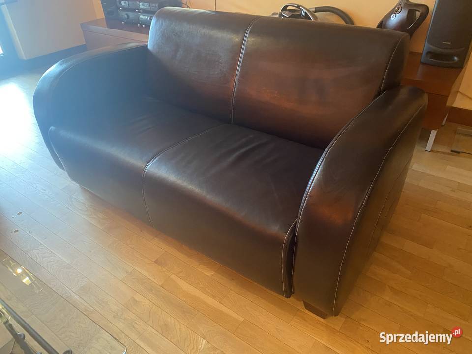 Kanapa Sofa Tapczan Skórzana Ładny Stan Katowice