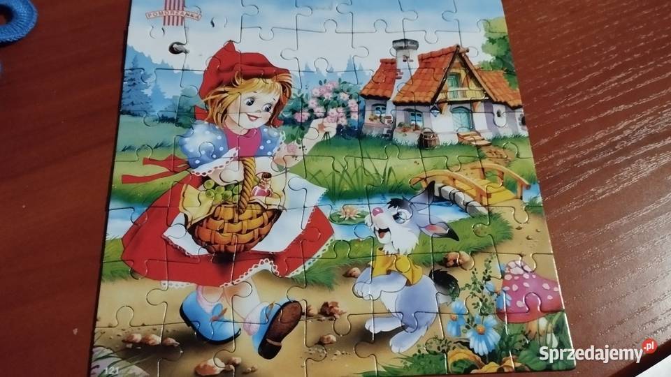 puzzle świąteczne Mikołaj 56 elementów wielkopolskie Poznań sprzedam