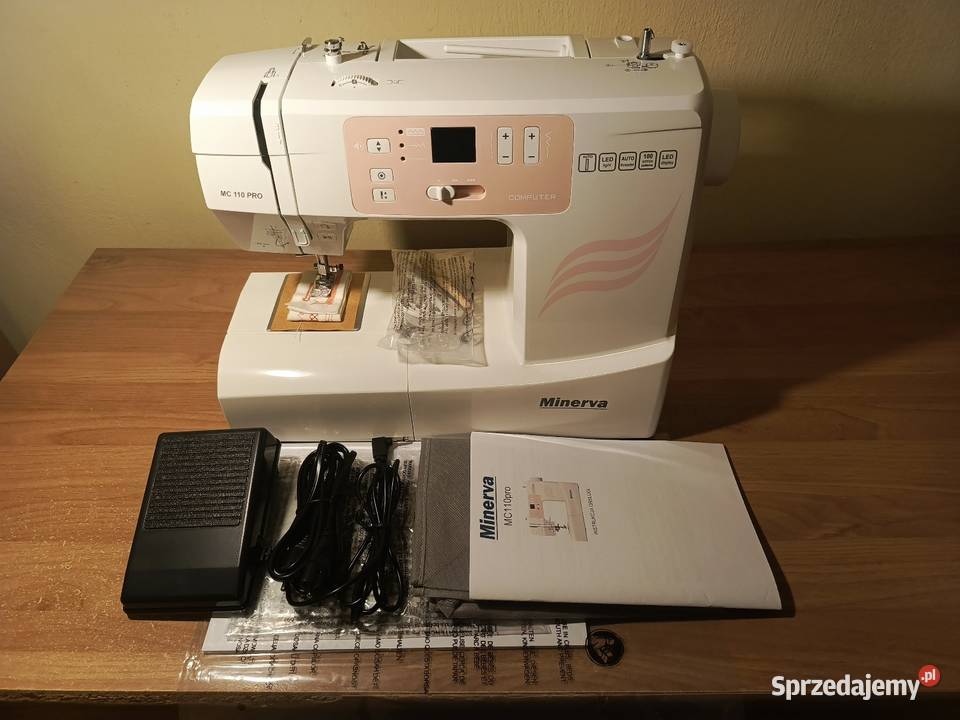 Sprzedam maszynę do szycia Minerva MC 110 PRO AGD sprzedam
