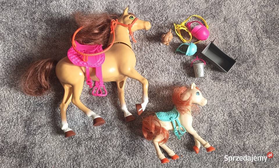 Barbie Konie szczeniak i akcesoria Lublin