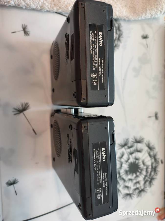 Walkmany dyktafony Sanyo M 1118 i M 1018A sprzedam