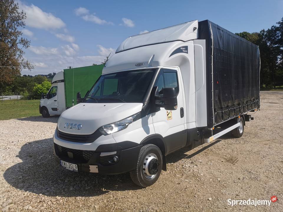 Iveco Daily 70C18 firana Winda 1000 Dhollandia ogranicznik prędkości