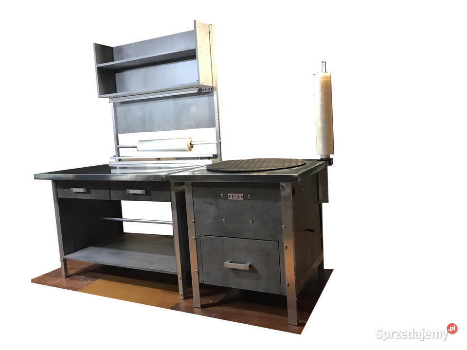 Stanowisko do pakowania paczek przesyłek