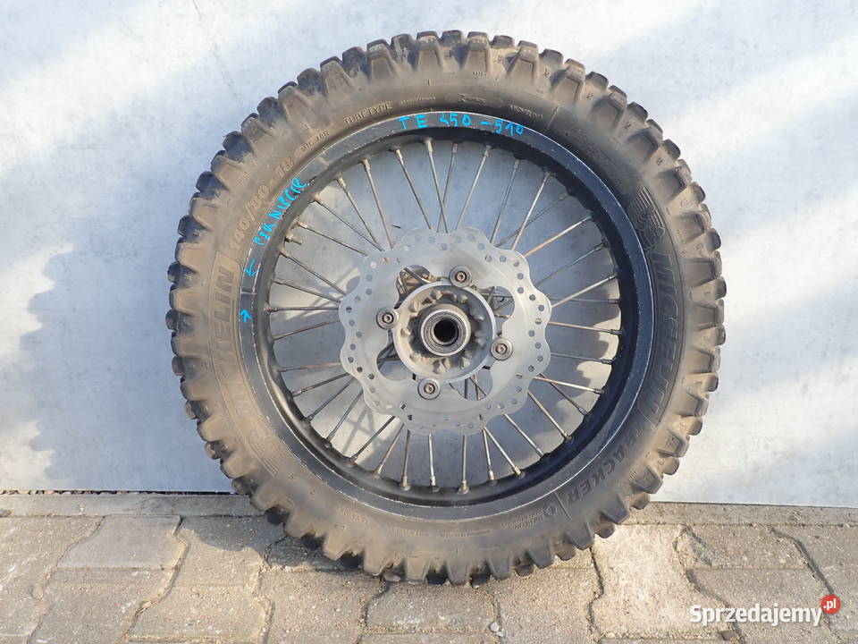 Koło Tył 18 x 215 Felga Uszkodzona Husqvarna TE Strzelce Krajeńskie