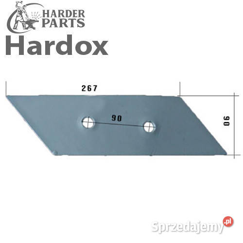 Dłuto 100hektarów HARDOX 3054502L części do Suwałki sprzedam